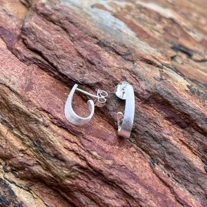Pendientes de plata Lenis.