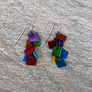 Pendientes aluminio Oana Millet.
