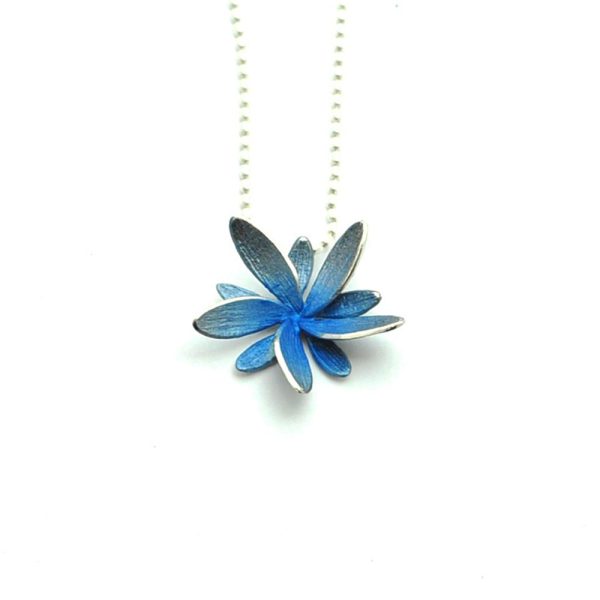 Colgante Margot azul. - Imagen 2