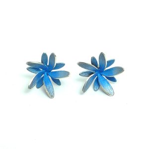 Pendientes Margot azules.